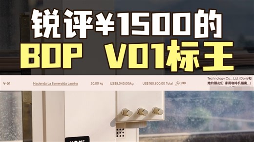 【豆子】1500元尖身波旁 BOP V01碎碎念