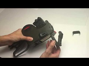 Garvey Large Body Labeler Ink Roller Change