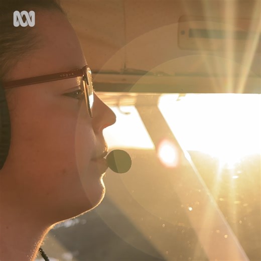 8.9K views · 154 reactions | Fourth-generation flyer and the first female pilot in her family. Despite hearing loss, Katie loves flying and wants more young women to experience the joy of aviation. : Leah White. Know a young regional storyteller? Enter Heywire at abc.net.au/heywire | ABC Australia | Facebook