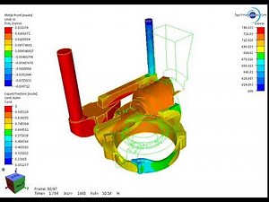 Sand casting simulation - THERCAST®