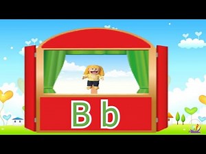 Learn letter B - How to write letter B - Words start with letter B