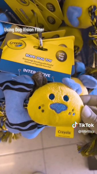 Crayola Dog Toys at Kohls!!!!! #DogVisionFilter Approved! #dogvision #dogvisionchallenge #crayola #kohls