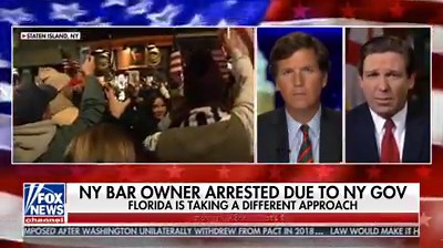 I joined Tucker Carlson to discuss the failure of lockdowns and the need to keep schools open. | Governor Ron DeSantis