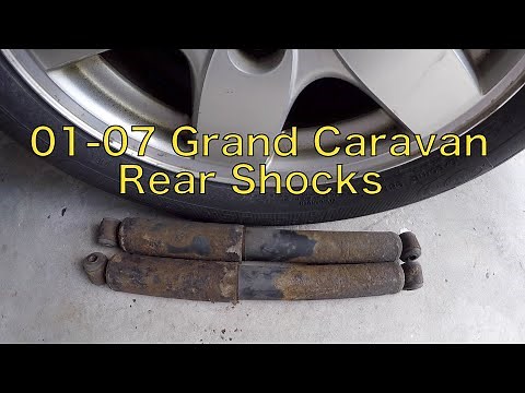 2001-2007 Dodge Grand Caravan Rear Shock Replacement