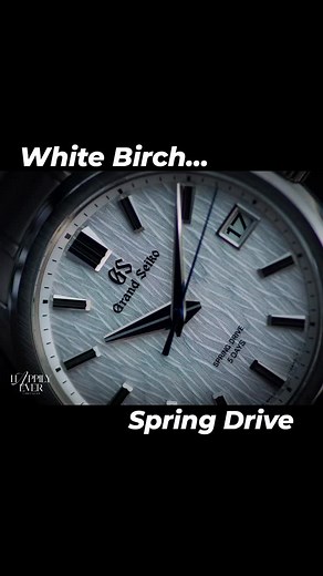 Grand Seiko White Birch SLGA009. All the style of the SLGH005, but with the accuracy of the famed spring drive. Available Now #happilyevertimepieces #happilyeverhorn #springdrive #grandseiko #grandseikowhitebirch | CJ Horn