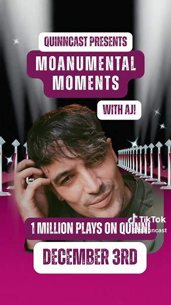 Its almost time to celebrate 1 Million plays on Quinn with AJ. Join us as we delve into how the man of the hour found himself hitting these dizzy heights. In this extremely honest chat and reflection, @AJ. opens up about the highs and the lows of his @Quinn journey. Find us on your usual Podcast platform, grab a drink and settle in for this amazing QuinnCast Episode. QuinnCast.com. #spicycontent #empoweringwomen #audioerotica #podcast #quinncast