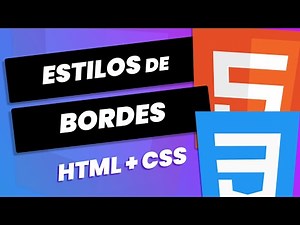 Cómo poner BORDES en #CSS - Visual Studio Code