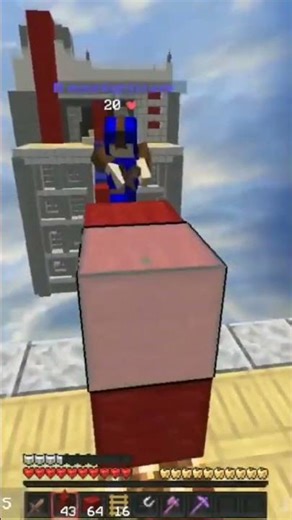 pov - ur good at block tapping #shorts #minecraft
