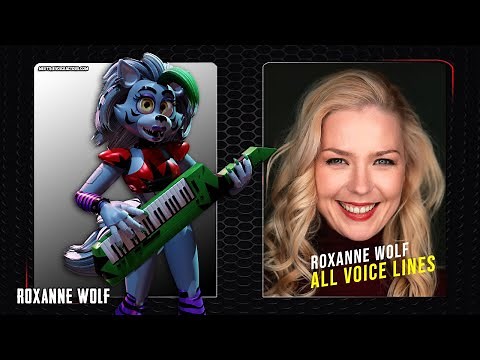 Fnaf Security Breach Roxanne Wolf All Voice Lines With Subtitle