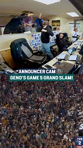“Trying to land a haymaker...” The broadcast booth was fired up for Geno’s ground shaking grand slam 🔥 #SeizeTheMoment | Seattle Mariners
