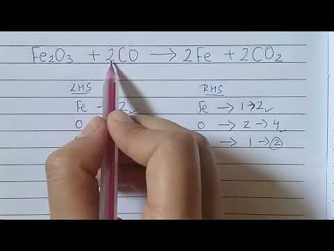How to balance: Fe2O3 + CO = Fe + CO2