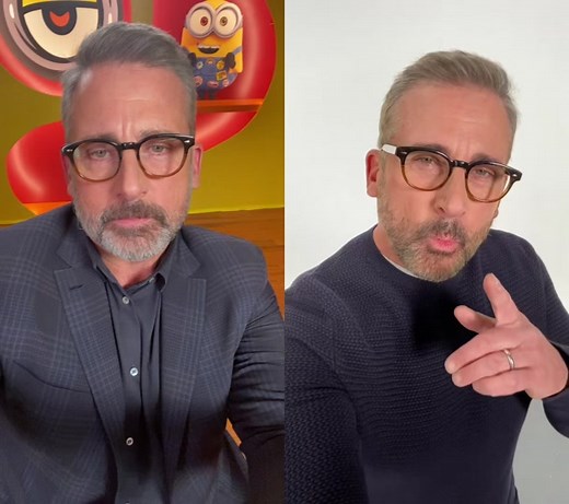 #duet with @ehbeefamily It’s all in the scarf when you’re doing your best Gru! #gruchallenge #TheRiseofGru #minions #Mintok #SteveCarell