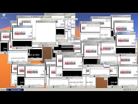 Trojan.JS.YouAreAnIdiot Virus Showcase + Link