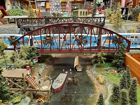 MTH Premier O Scale Tri-Rail GP40 and Bombardier Coaches (7.6.19)