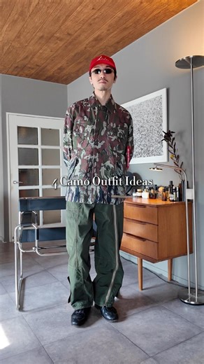 【春に気になるカモフラを使ったコーデ4選】 #30代コーデ #30代 #ファッション #fashion #ootd #mensfashion #コーデ