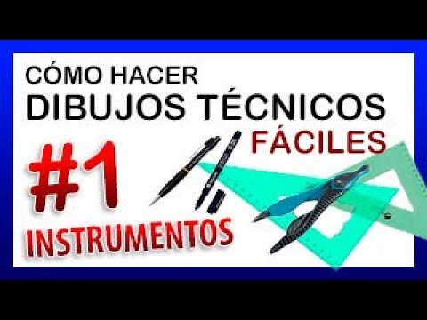 Cómo aprender DIBUJO TÉCNICO BÁSICO #1 ✌ Instrumentos