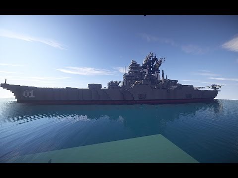 Lets Show Ein Schlachtschiff in Minecraft ( Warship )