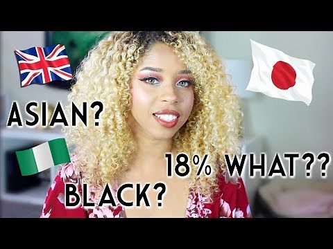WHAT AM I? ANCESTRY DNA TEST RESULTS! African-American?? 🇬🇧