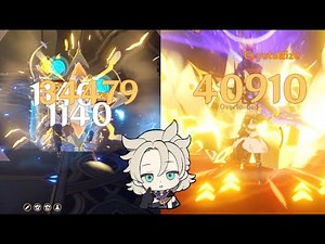 Albedo Showcase (after almost a year of farming) | Genshin Impact