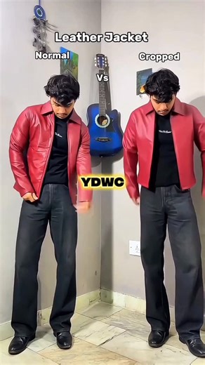 YDWC APPAREL on Instagram: "Cropped leather vs Normal Leather Which one you preferred Comment down below . . . Shop now - link in bio."