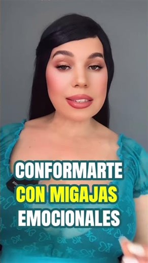 Por eso aceptas migajas emocionales #inteligenciaemocional #niñointerior