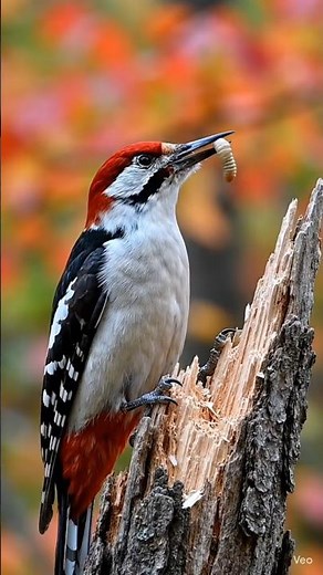 A perfect place for woodpecker 🐤 #wildlife #reels #animals #birds #nature #shorts