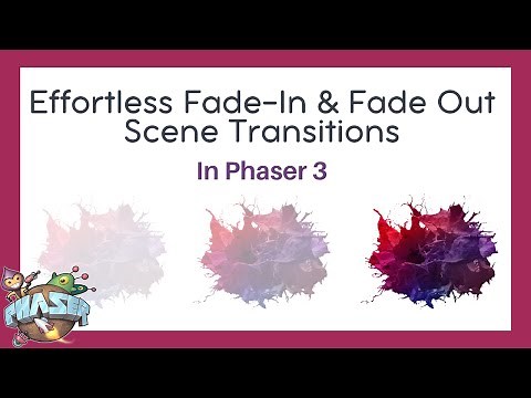 Phaser 3 Mastery: Effortless Fade-In and Fade-Out Scene Transitions