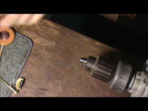 straightening a bent screw and key
