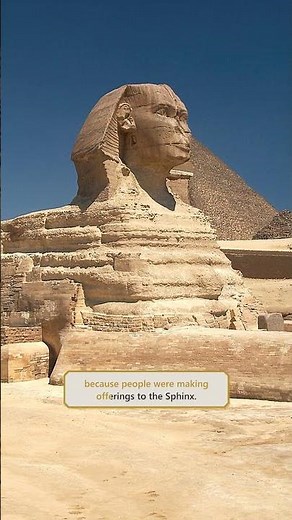 The Sphinx’s Missing Nose and the Napoleon Myth #Sphinx #AncientEgypt #Giza #EgyptianHistory