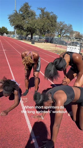 Short Sprinters Tackle Long Distance Workouts