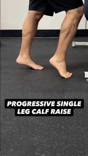 Progressive Single-Leg Calf Raise | Plantarflexor & Midfoot Stability