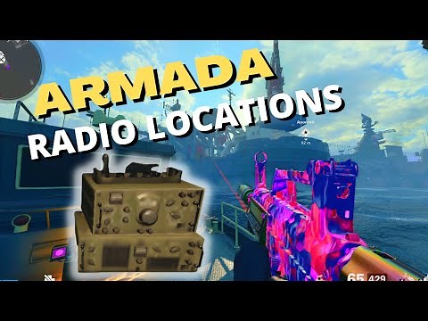 Outbreak Armada: All Radio and Amplifier Locations (Cold War Zombies Easter Egg Step)