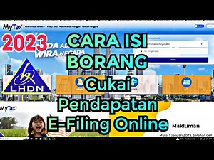 TUTORIAL MENGISI BORANG CUKAI e-BE | Income Tax 2022