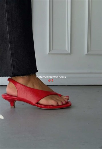 run big, size down 1/2 size🤍 #kittenheels #heels #fallshoes #womenshoes