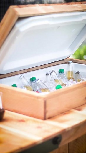 DIY Mobile Cooler Cart for Outdoor Fun