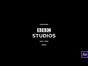 BBC Studios logo (2019 - 2022) Remake (60fps) (After Effects CC 2019)