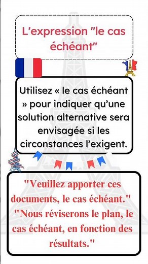 The expression "if applicable" #learnfrench #learn #frenchlearning
