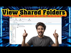 How To Check or View All Network Shared Folders in Windows 10 - Quick Tutorial