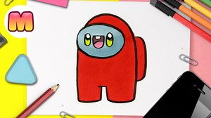 4.4K views · 157 reactions | Boceteros, aqui os dejo el tutorial d ehoy, en el podreis ver como dibujar Among Us kawaii. Puedes ver que el dibujo kawaii es muy sencillo y divertido. Si te gusto este video dadle. alike, comparte con tus amigos y deja un comentario. | 365 Bocetos | Facebook