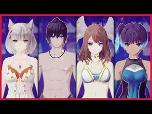 All Swimsuit outfits - Xenoblade Chronicles 3 Wave 2 DLC