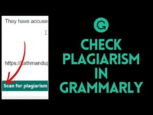 How to Check Plagiarism on Grammarly (2024) | Grammarly Tutorial