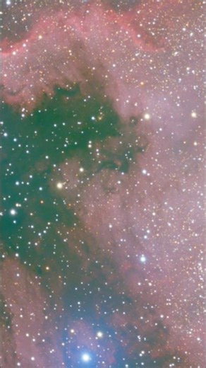 How longer exposure times reveal details in deep-sky objects: NGC7000