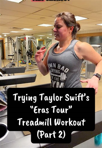 Eras Tour Treadmill Workout Inspired by Taylor Swift