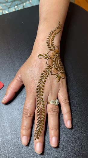 Easy and Beautiful Simple Henna Design Tutorial for Beginners