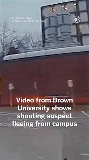 Globe Rhode Island on Instagram: "A new video released by the Rhode Island Attorney General’s office Wednesday shows the moment a gunman fled campus after a shooting last month that killed two students and injured nine others. The shooter, was found dead days after the shooting in a storage unit in Salem, N.H., from a self-inflicted gunshot wound. In the video, he is recorded on a dash camera from a Brown University shuttle vehicle walking through a parking lot near Barus and Holley, which is th