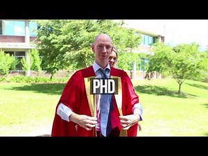 Graduation Regalia - How To - PhD