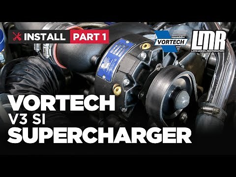 How To Install Fox Body Mustang Vortech V3 Supercharger - Part 1