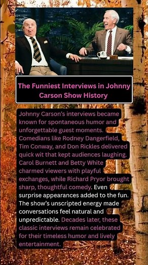 The Funniest Interviews in Johnny Carson Show History