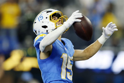 Chargers’ Ladd McConkey is benefitting from the team’s offseason pass-catching upgrades