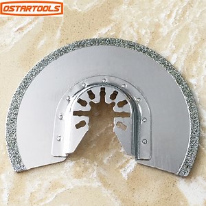 [Hot Item] 3-3/8 in. Diamond Grit Multi-Tool Half-Moon Blade Segment Saw Blade for Masonry